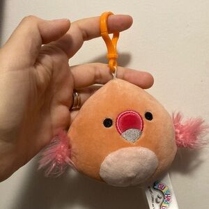 Squishmallows clip-on 3.5” Cody the flamingo